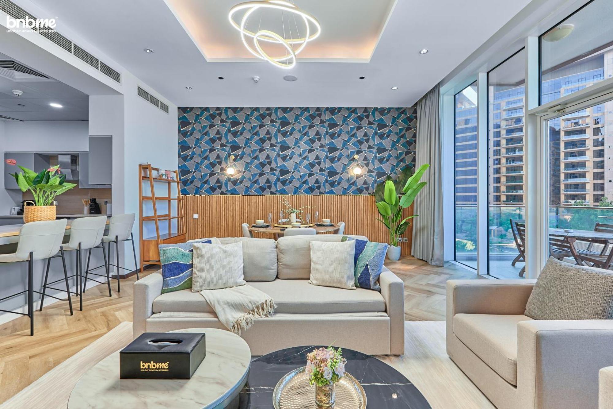 Bnbmehomes - Tiara Tanzanite Dubai Exterior foto